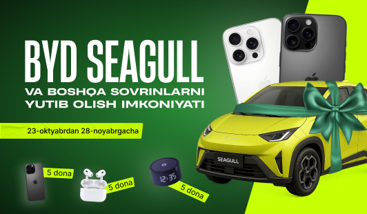 🎉 hambi bilan “Sovrinlar mavsumi” boshlanmoqda!