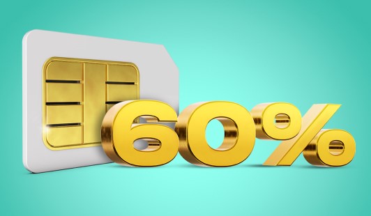 60% скидка на красивые номера