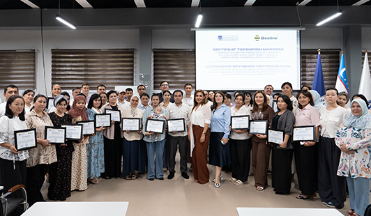 More Than 750 Teachers in Uzbekistan Complete Beeline Academy Courses on Artificial Intelligence and Cybersecurity